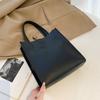 Bolso de mano sencillo, portátil, informal, de color sólido, bolso popular de primavera 2023, nueva tendencia, bolso de mujer, bolso de hombro de moda