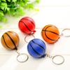 EPU espuma basquete chaveiro azul bola chaveiro esportes bola jóias pingente feriado brindes promocionais atacado