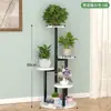 Novo Suporte de Flores de Chão de Múltiplas Camadas para Uso Doméstico na Sala de Estar e Varanda, Rack de Armazenamento de Ferro Forjado, Suporte de Flores Decorativo de Múltiplas Camadas para Interior