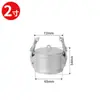 Conector rápido de acero inoxidable 304 tipo enchufe DC tapa de sellado para camión cisterna de aceite conector hembra, tamaños de 1/2 pulgada y 1 pulgada