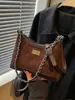 Bolso de hombro para mujer estilo Chanel con patrón de rombos, para debajo del brazo, nuevo y popular 2026, bandolera individual, bolso de mano
