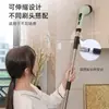 Cepillo de Limpieza Eléctrico Inalámbrico de Mango Largo Impermeable para el Hogar Portátil Multifuncional Artefacto Limpiador de Inodoros Limpieza de Cocina