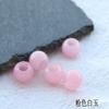 Ágata ametista natural grande buraco contas soltas contas atacado artesanal diy tecido corda vermelha pulseira espaçador contas material de jade branco