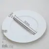 Conjunto de pauzinhos e colher de titânio puro, talheres portáteis de titânio puro, conjunto de talheres antibacteriano de cristal de gelo de alta qualidade com três peças para estudantes