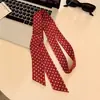 Bufanda de Seda Nicho de Lunares Estilo Coreano Corbata Cinta para el Cabello Bufanda de Alta Gama para Mujer Primavera y Verano Delgada Protección para el Cuello Bufanda Larga