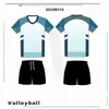 Comércio Exterior Transfronteiriço Uniformes de Badminton Personalizados para Adultos e Crianças, Camisas de Treino para Competição, Conjuntos Respiráveis, Elásticos, de Secagem Rápida e Manga Curta