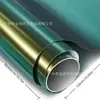 Película Camaleão Colorida Gradiente Azul-Verde Dourado para Pets, Adesivo para Carroceria com Película Camaleão Colorida Textura Diamante Verde Sonhadora de Alto Brilho
