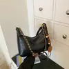 2026 Nuevo Bolso de Hombro Individual con Cadena de Cuero Encerado Retro para Mujer, Gran Capacidad, para Viajes Diarios, Bolso de Axila, Bolso Cruzado de Moda Versátil