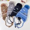 Gorro de bebé gorro de punto para niños nuevo gorro de lana para bebé de otoño e invierno gorro de invierno para bebé moderno y lindo al por mayor