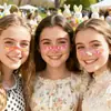 Nuevas Pegatinas de Tatuaje de Maquillaje de Pascua de Amazon, Pegatinas Faciales de Huevo, Pegatinas de Ojos de Bandera Colorida, Pegatinas Lindas de Conejo para Manualidades