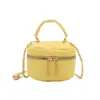 Bolsa de Cubo de Mano Estilo Dulce al por Mayor para Mujer, Nuevo Modelo Primavera 2026, Bolso de Hombro con Cadena Acolchada, Bolso Cruzado