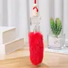 Quadrado de Pelúcia com Design de Cinco Linhas, Frasco de Perfume Vazio Recarregável, Frasco de Vidro para Perfume a Granel, Enfeite de Carro com Frasco de Perfume Vazio