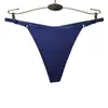Tanga Transfronterizo Europeo y Americano Amazon Comercio Exterior Ropa Interior Sin Costuras para Mujer Secado Rápido de Cintura Baja Sexy Tanga al por Mayor