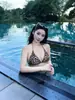 Nuevo Bikini con Estampado de Leopardo Sexy para Chica Caliente Traje de Baño de Dos Piezas para Mujeres Vacaciones en la Playa Aguas Termales Traje de Baño Efecto Adelgazante y Push-Up