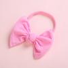 Europeu e Americano Hot Bow Baby Hair Band Baby Super Soft Nylon Traceless Headwear Girls' Photo Headband