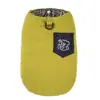 Roupas de Outono e Inverno para Pets Teddy Yorkshire Pomerânia Exterior Impermeável Quente Acolchoada 26 Bolso Jeans Roupa de Algodão de Duas Pernas