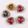 Amor borda costura à mão garra broca flor dupla cristal vidro DIY adereço de cabeça véu de noiva acessórios de vestuário venda quente