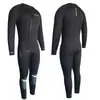 Roupa de Neoprene com Zíper Frontal de 3mm Macacão de Mergulho Roupa Molhada Roupa de Surfe Prova de Frio Natação ao Ar Livre Roupa Quente