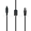 Cable de Red de Transmisión Gigabit Din Grande a Rj45 con Anillo Magnético Cable de Datos Anti-Interferencia Cable para Dispositivo Inteligente Digital