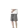 Pantalones Cortos Casuales de Verano Transfronterizos para Hombre, Marca de Moda, Corte Holgado, Moda Casual, Versátiles Pantalones Cortos de Cinco Puntos Estilo Coreano