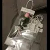 Mini Cubo Abrazador Cubo de Flores Bolso de Mano de Flores Caja de Flores DIY Paquete de Flor Individual Caja de Regalo Caja Redonda para Flores