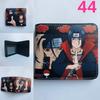 Carteira Curta NARUTO NARUTO Japonesa NARUTO Sasuke Kakashi Carteira Porta-Moedas de Couro PU