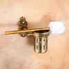 Toallero de estilo europeo, antiguo juego de colgante para baño, de aluminio, para colgar en la pared, con herrajes tallados vintage.