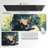 Fornecimento Direto da Fábrica Mouse Pad, Tapete de Mesa para Jogos Espesso com Borda Travada Extra Grande, Mouse Pad Estilo Anime Garota Gato Preto