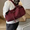 Bolso de Mano Retro de Moda para Mujer 2026 Otoño/Invierno Nuevo Pequeño de Nicho Versátil Gran Capacidad para Viajes Diarios Bolso de Hombro Único