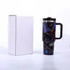 Taza Termo Stanley Personalizada de Segunda Generación Mismo Estilo Acero Inoxidable 304 Gran Capacidad 40oz Taza para Oficina y Coche