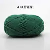 Hilo de Algodón de Leche de 4 Hebras para Bebé para Tejer Bufanda a Mano, Ovillo de Hilo Medio Grueso, Manta, Hilo para Crochet DIY, Kit de Materiales para Tejer Hecho a Mano