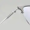 Gafas de Hombre 2026 Nuevas Gama Alta Negocios Montura Completa Titanio Ultraligero Montura de Fábrica Venta Directa al por Mayor