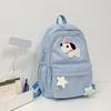 Mochila escolar moderna y versátil para niñas, estilo japonés y coreano, ideal para estudiantes de primaria, secundaria y universidad, de gran capacidad.