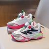 Zapatillas Deportivas Infantiles 2025 Primavera y Verano Nuevo Estilo Malla Transpirable Zapatos para Niños Zapatillas Deportivas Ligeras Zapatos para Niñas Zapatillas de Running de Suela Suave