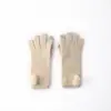 Guantes de Punto de Cachemira Color Sólido Suave Estilo Coreano Otoño e Invierno Guantes Táctiles Protección contra el Frío para Exteriores para Hombre