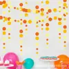 Nuevo Disco de Puntos de Colores Decoración de Fiesta de Cumpleaños Arreglo Mesa de Postres Habitación de Boda Techo Festivo de Boda Decoración