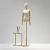 Mannequins de Vitrine para Loja de Roupas, Meio Corpo Feminino para Vestido de Noiva, Suporte de Exibição, Mannequim Feminino de Corpo Inteiro, Prateleira