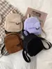 Mochila Pequeña de Lona de Pana Estilo Harajuku Japonés para Mujer, Mini Mochila Pequeña Versátil Literaria Minimalista para Mujer