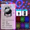 Mini Bola de Cristal Mágica Proyector de Luz - Activo por Sonido, RGB