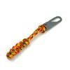 Paracord Trançado Substituível Cabeça de Zíper Acessórios Bolsa de Outdoor Fivela de Zíper Pingente Mochila Roupas Corda de Zíper Colorida