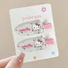 Serie de pato clip de Kitty de Sanrio un par de accesorios de acrílico de dibujos animados material hecho a mano para bricolaje tocado zapatos combinación de flores