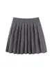 Conjunto de vestido para niña para primavera y otoño con cuello de encaje, cárdigan de punto y falda plisada, en un diseño estilo Chanel, ropa de punto para bebé al por mayor