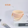 Caja de Almacenamiento para Brochas de Maquillaje, Tazón para Limpiar Pinceles de Maquillaje, Estante de Almacenamiento para Esponjas de Silicona, Artefacto Integrado para Limpieza y Secado