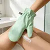 Guantes de Cuero Aplicador de Loción para Crema Facial Hidratante Aceite Textura de Cuero Ayuda Blanqueamiento Loción Corporal