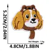 Patche Bordado Popular de Filhote de Desenho Animado, Decoração Fofa de Animal de Estimação com Adesivo Termofusível para Bolsas e Chapéus