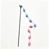 Juguete para Gatos con Borlas de Trigo AliExpress Transfronterizo Caña de Jugueteo Gato Hada Varita Mágica Juguete Interactivo para Gatos para Entretener Gatos