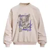 Sudadera con Capucha Estampado de Graffiti de Letras Europeas y Americanas para Hombre Primavera y Otoño Holgada Estilo Callejero Moderna Manga Larga Pullover Ropa Deportiva