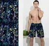 Pantalones de Playa Multicolor para Hombre Talla Grande Secado Rápido Sueltos Finos de Cinco Puntos Pantalones Cortos para Hombre Deportivos Casuales Estampado Digital