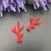 Pequeños Cuernos de Navidad Aro Rojo para el Cabello Pasador Materiales Accesorios Joyería Hecha a Mano DIY Decoración