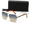 Nuevas Gafas de Sol de Moda Gafas de Sol Retro de Moda Doble Puente Montura Cuadrada Gafas de Sol para Conducir para Hombre 23262